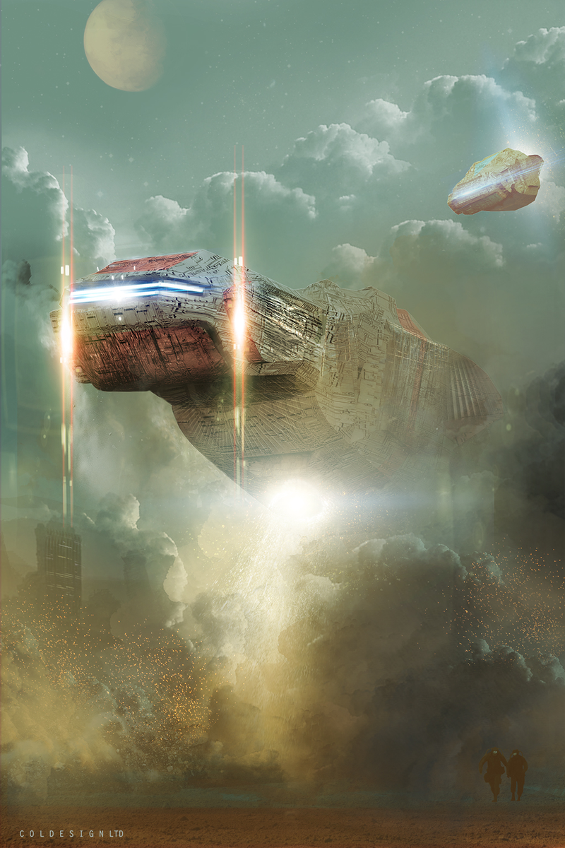 Illustration for article titled I Sure Hope There Aren't Any Giant Floating Robots Around...